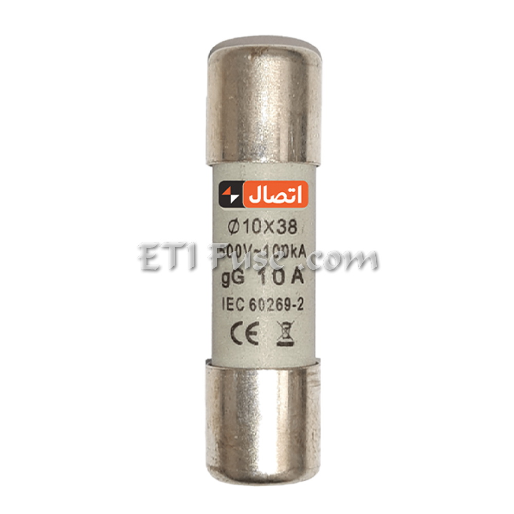 فیوز سیلندری ایستا توان اتصال ETE CF103103832 10×38 1000V DC gPV ± 32A