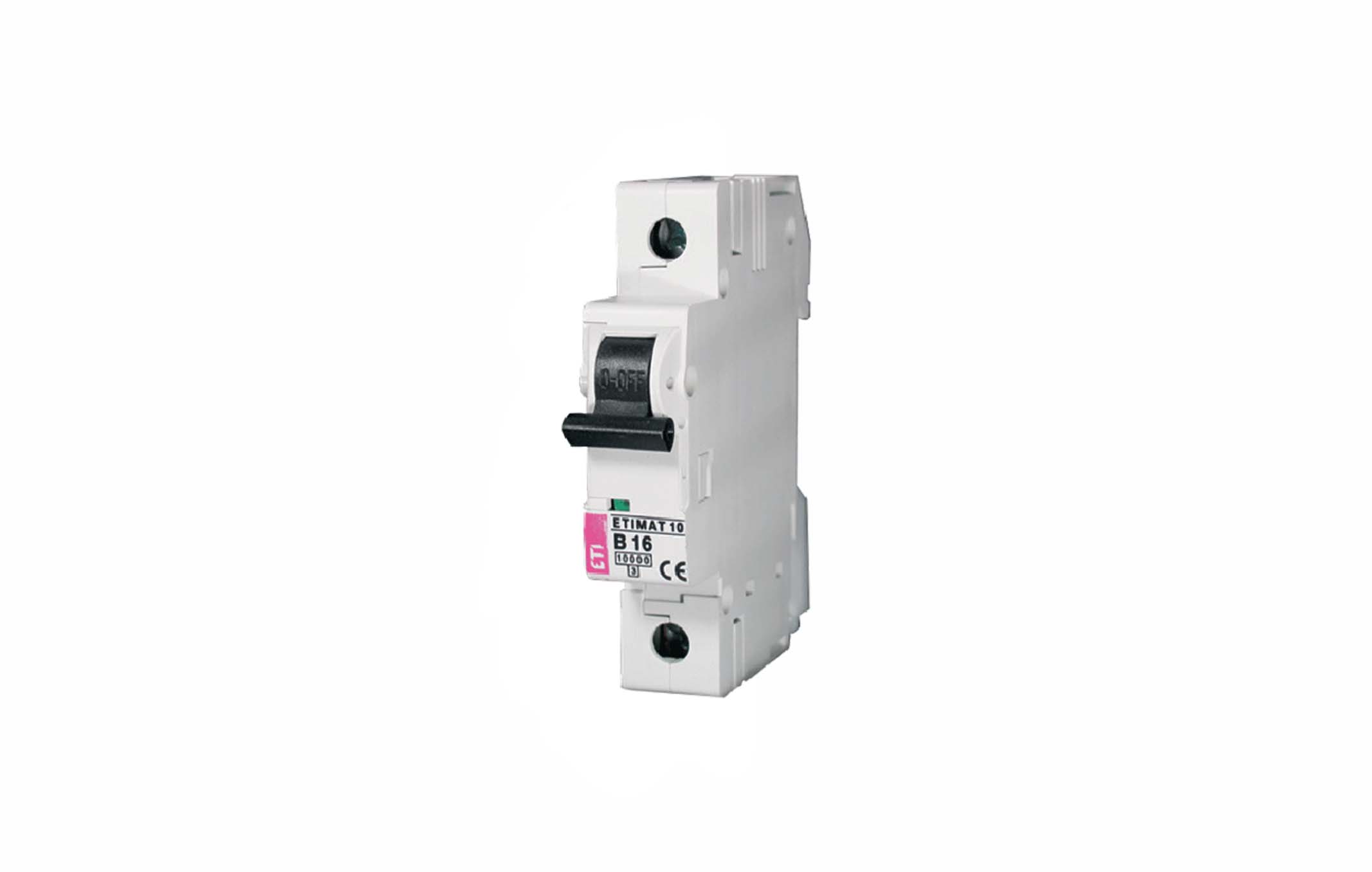 کلید مینیاتوری ETIMAT 10 B 32A 230/400V AC 10KA 1P