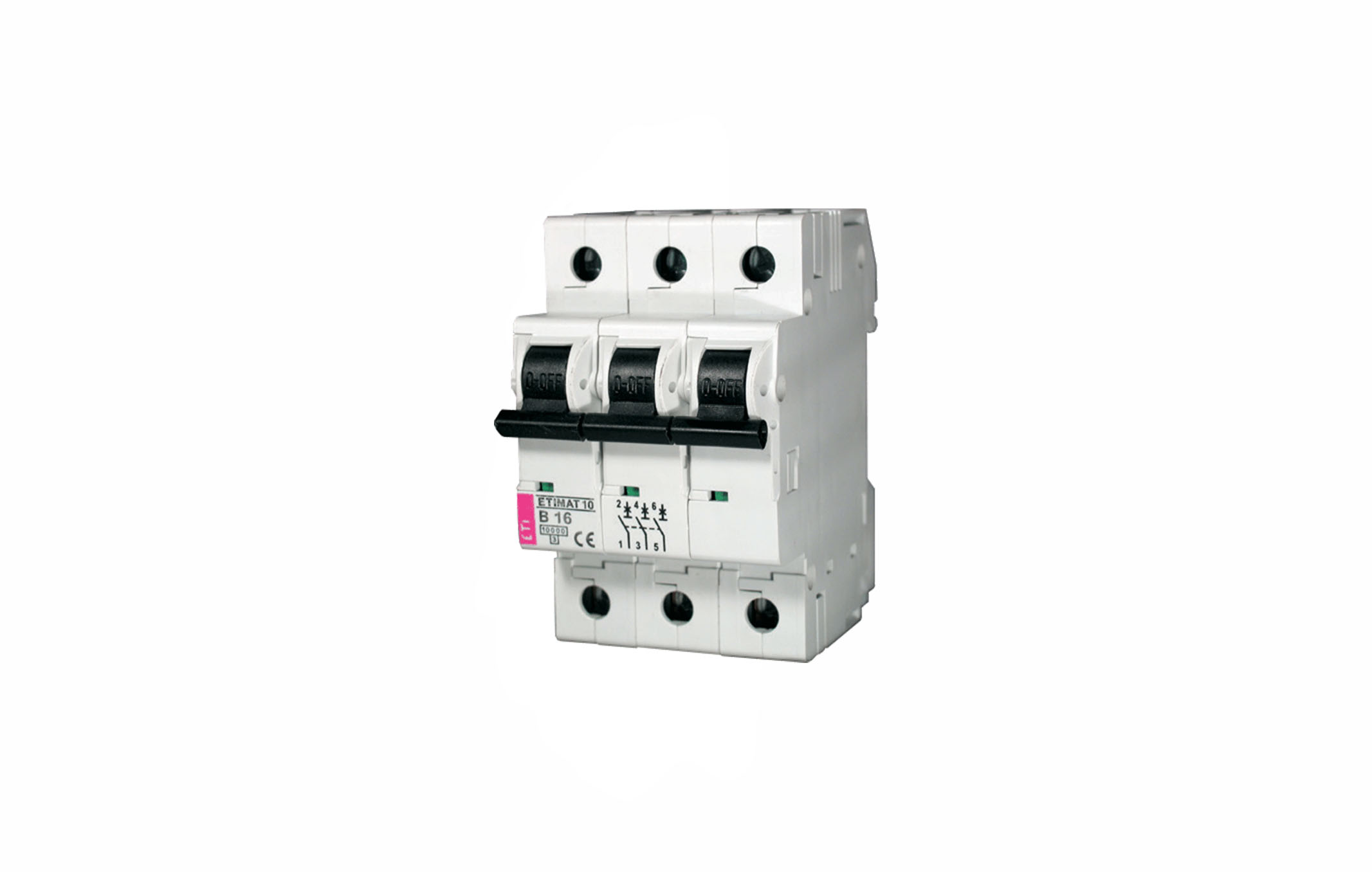 کلید مینیاتوری  ETIMAT 10 C 40A 400V AC 10KA 3P