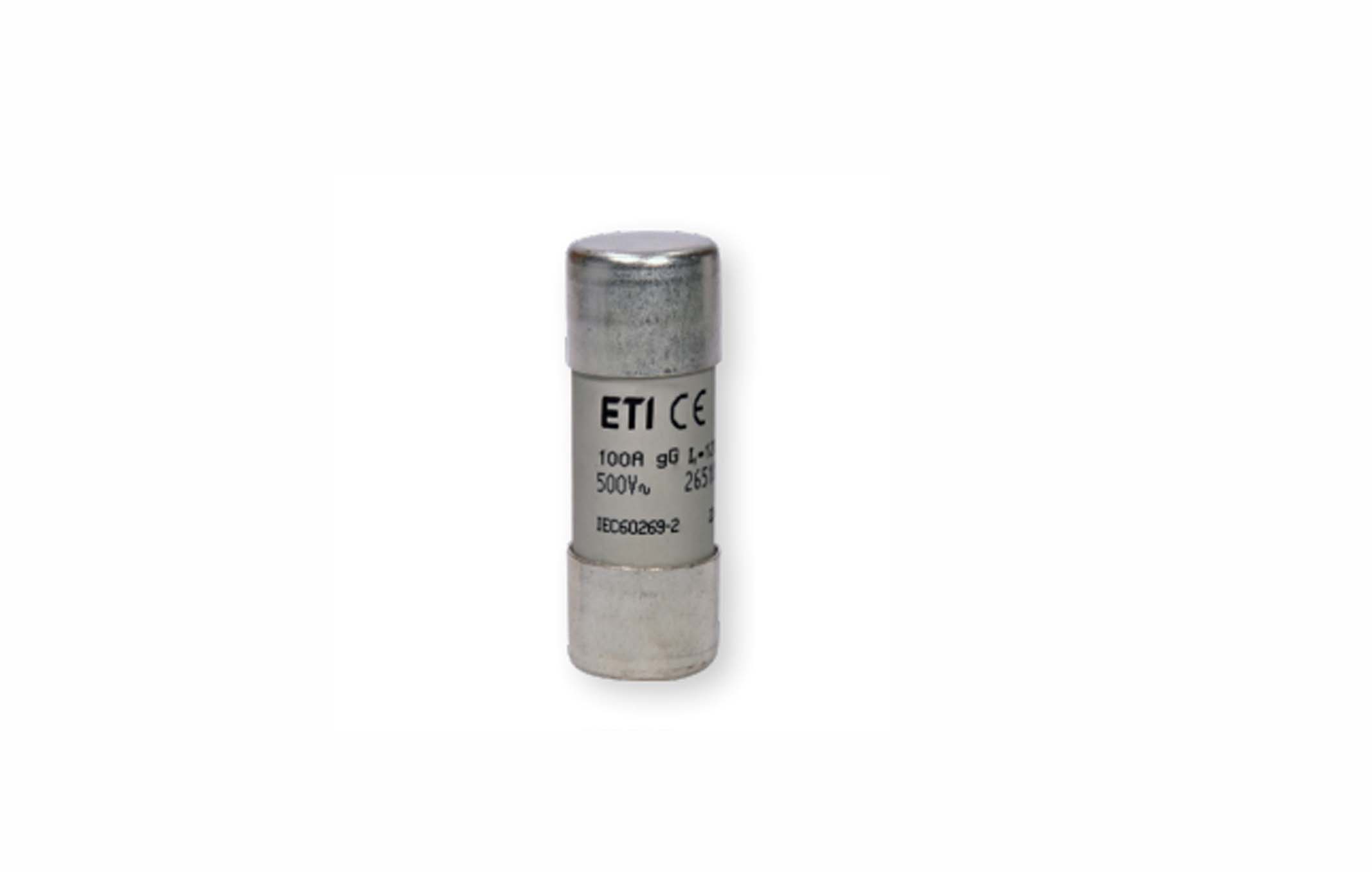 فیوز سیلندری CH10X38 2A 500V AC gG