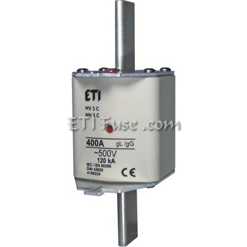 فیوز کاردی با نشانگر ای تی آی ETI 1000V 125A