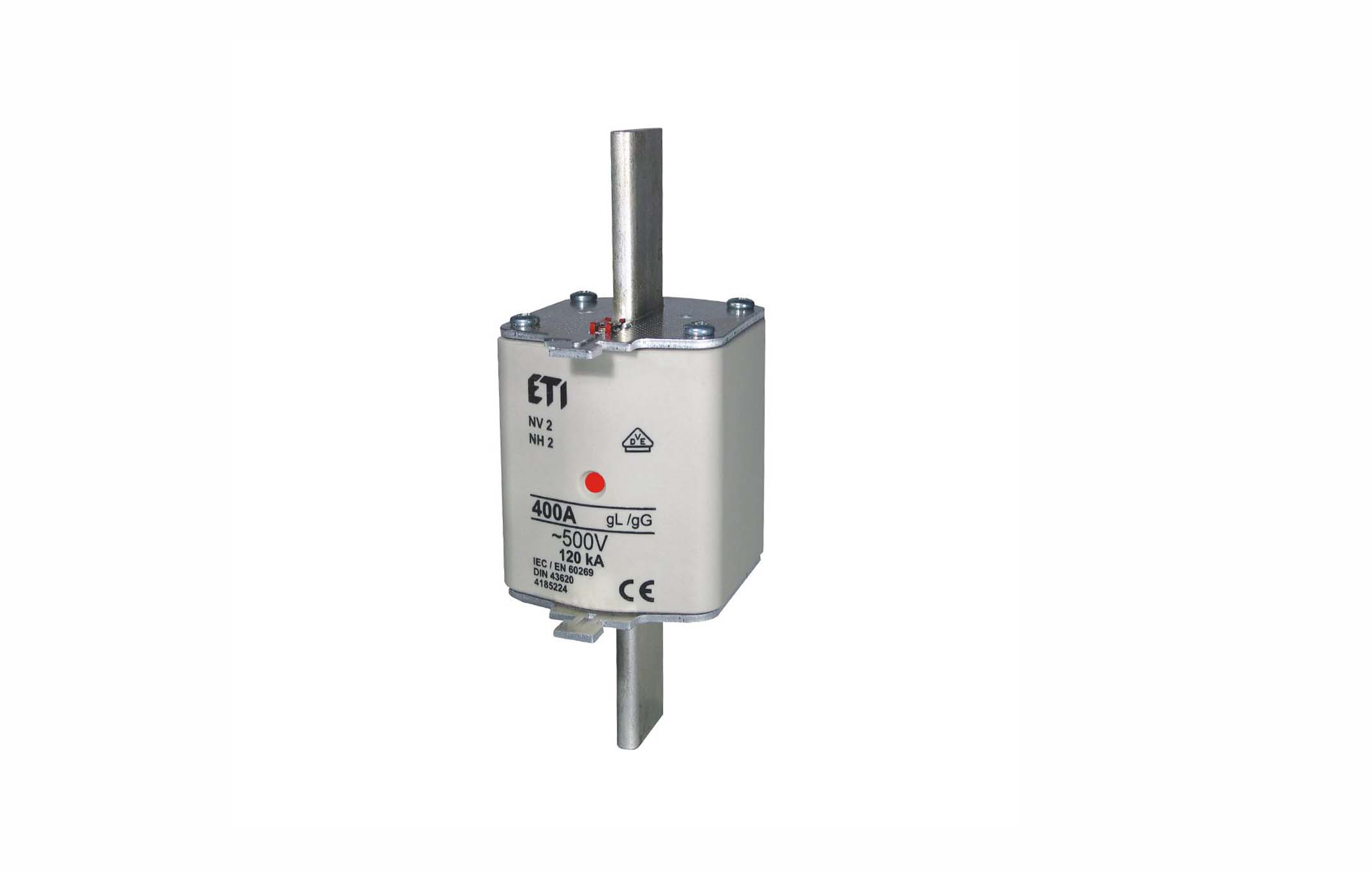 فیوز فشنگی  NH00C KOMBI 80A 500/250V AC/DC gG 120KA